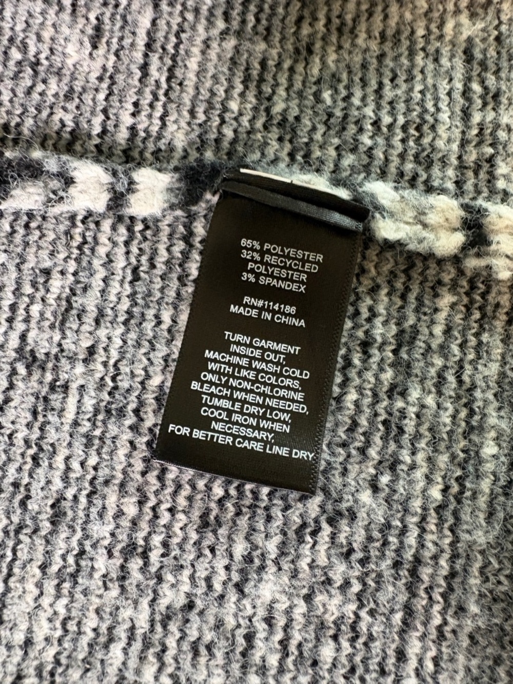 Frye Aztec Cardigan Gray and Black Size S - Picture 4 of 4